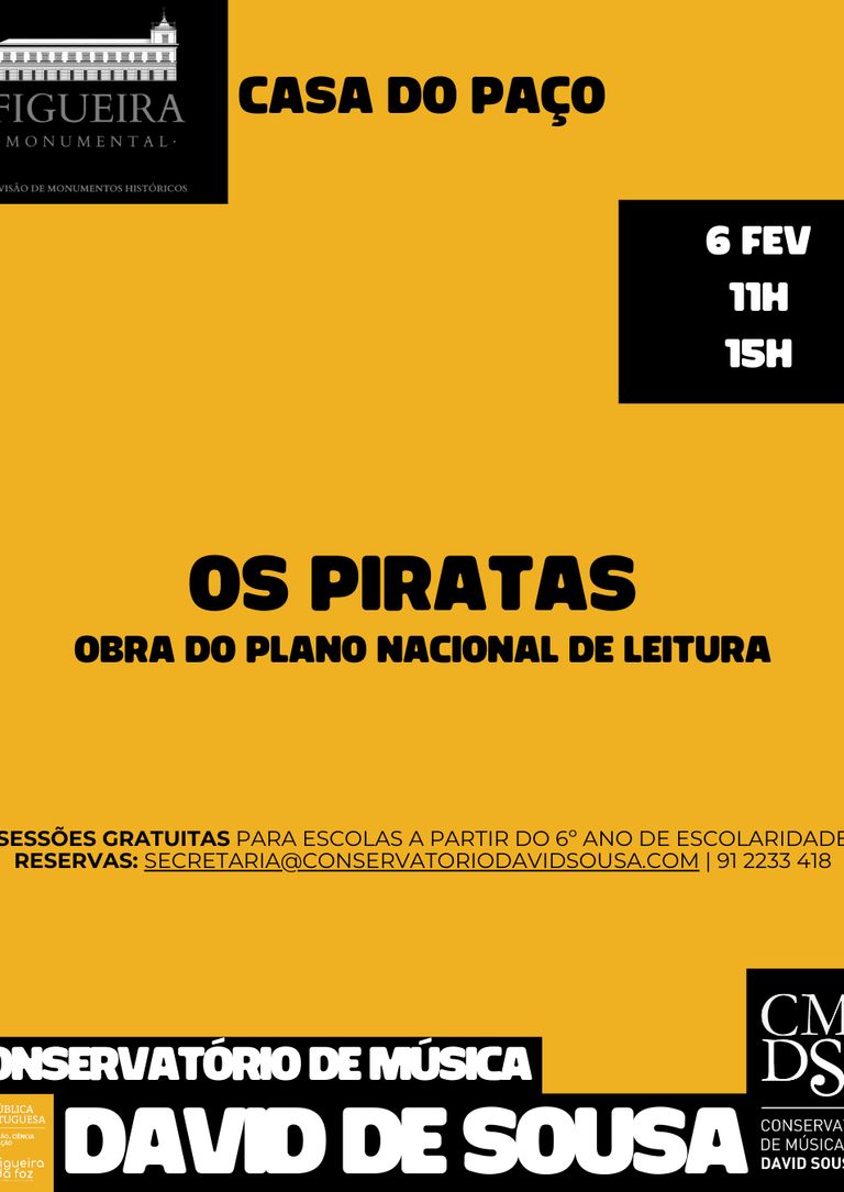 Teatro | Os Piratas - Manuel Pina