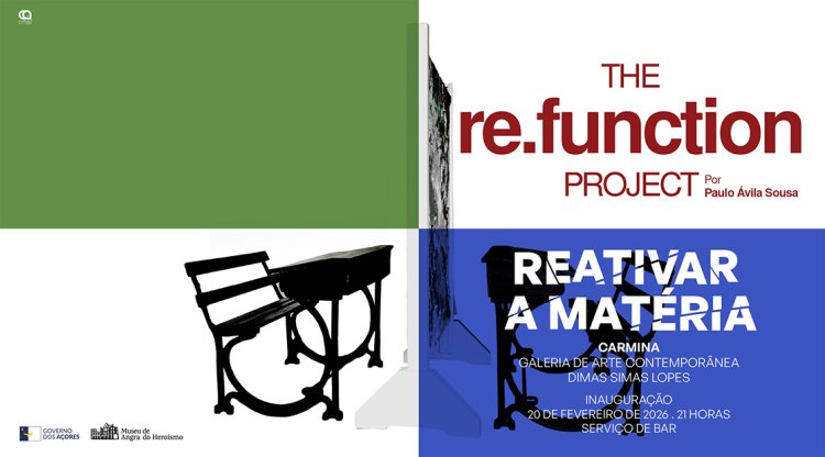 In THE REFUNCTION PROJECT I momento – Reativar a Matéria Instalação de Paulo Ávila