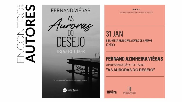 Encontro com autores |Apresentação do livro “As Auroras do Desejo”