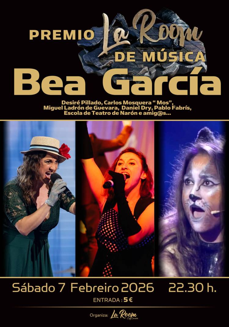 Premio La Room de Música BEA GARCÍA ( 5 €)