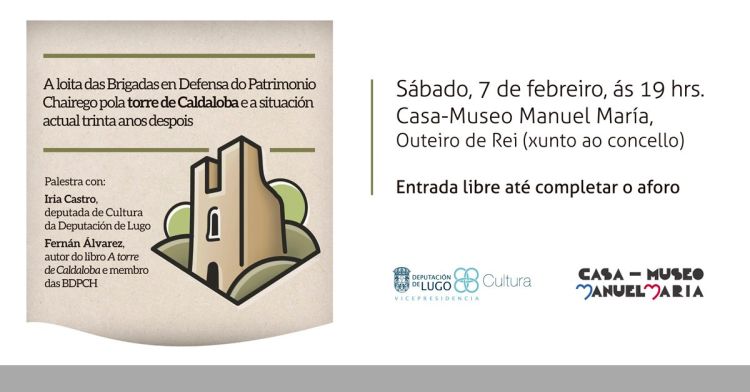 Palestra: A loita das BDPCH pola torre de Caldaloba e a situación actual 30 anos despois 