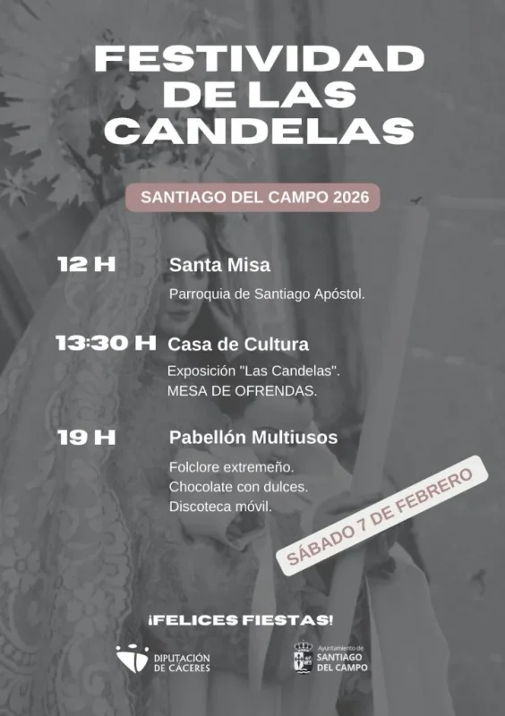 Festividad de las Candelas 2026 | Santiago del Campo