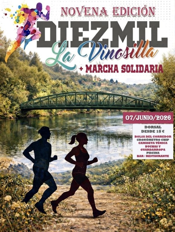 Diezmil La Vinosilla y Marcha Solidaria 2026