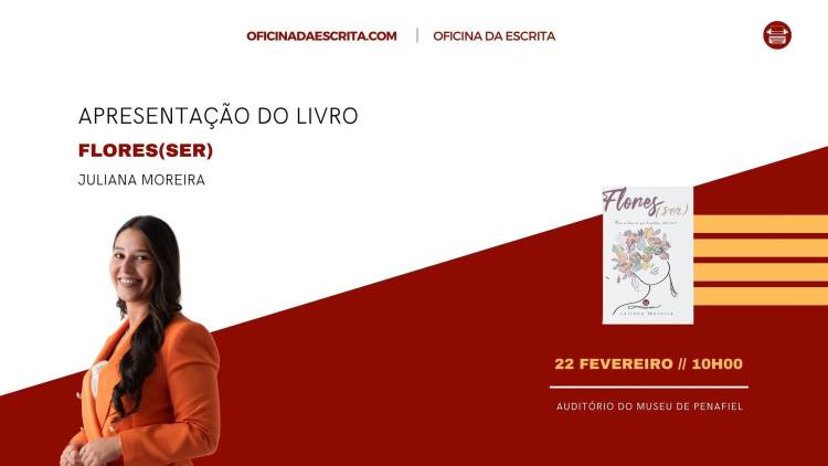 Apresentação do livro Flores(ser), de Juliana Moreira