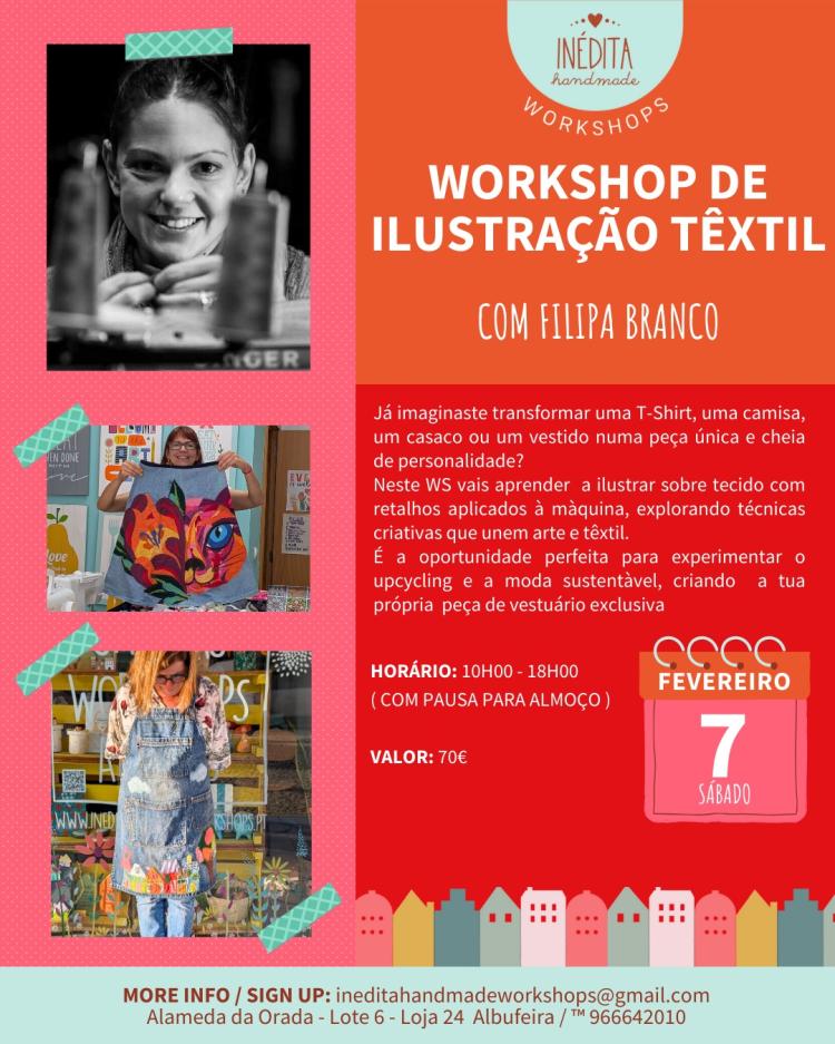 WORKSHOP DE ILUSTRAÇÃO TÊXTIL