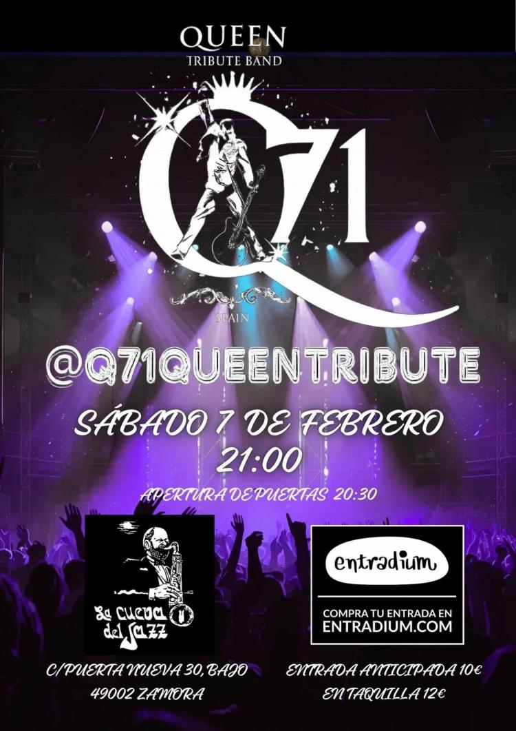 CONCIERTO: Q71 - tributo a queen