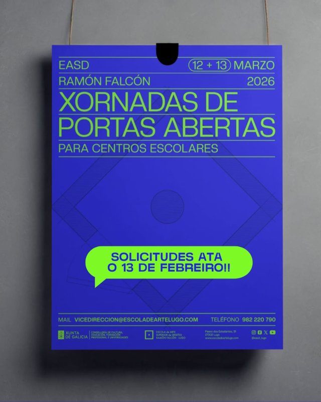 Xornadas de Portas Abertas na EASD Ramón Falcón