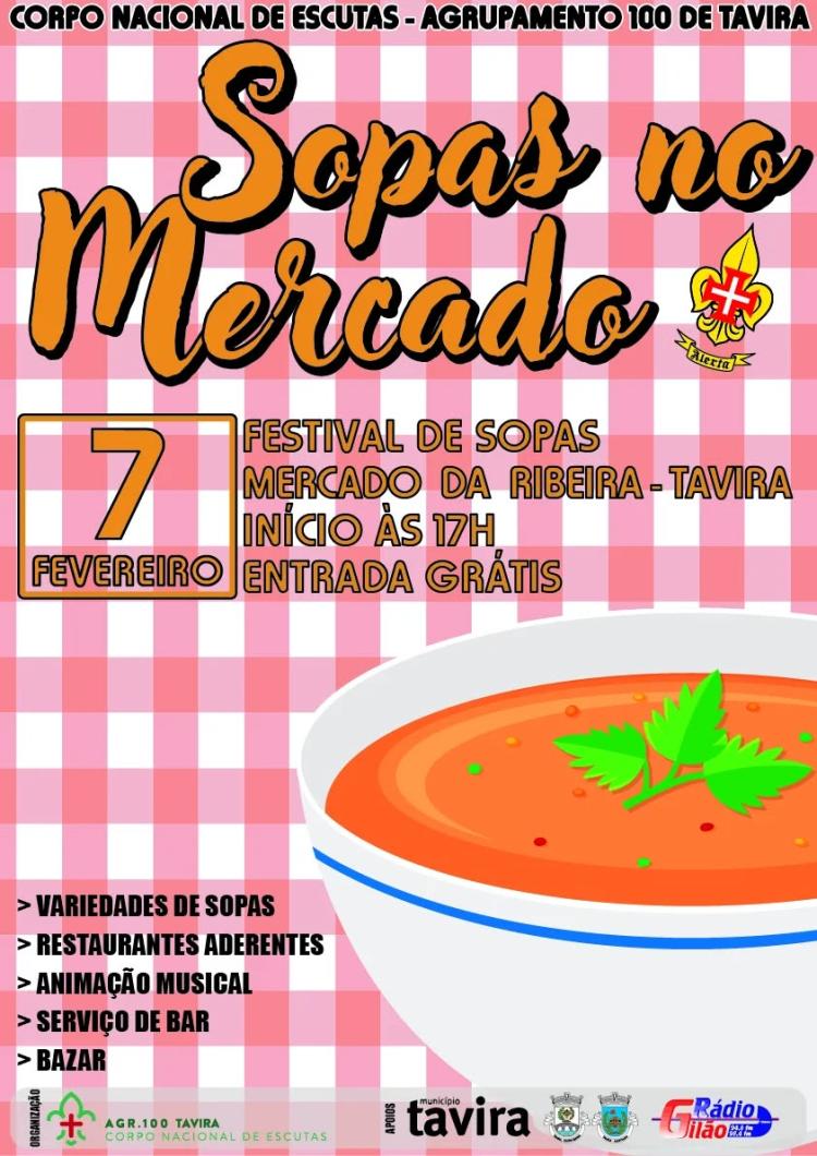 Sopas no Mercado