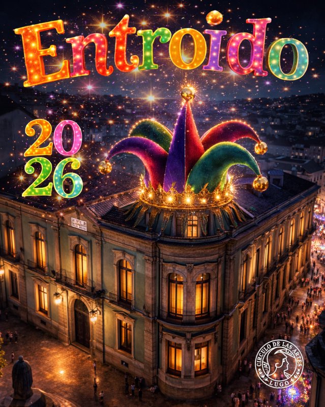 ENTROIDO 2026 NO CÍRCULO DAS ARTES 2026