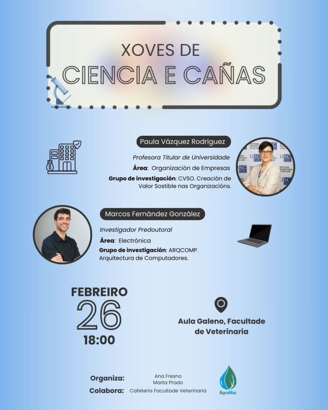 Xoves de Ciencia e Cañas