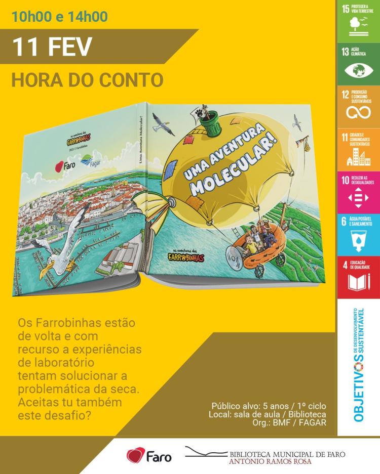 Hora do Conto - 'Uma Aventura Molecular!'