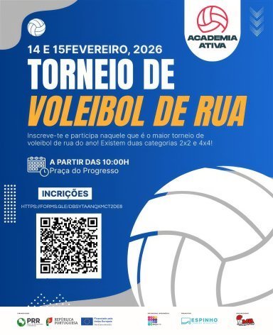 Torneio de Voleibol de Rua - Espinho 2026