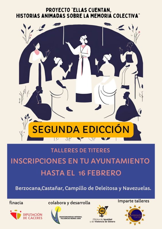 Talleres de Títeres: Ellas Cuentan