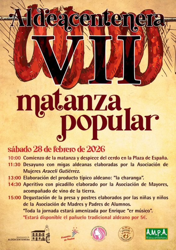 VII Matanza Popular de Aldeacentenera 2026