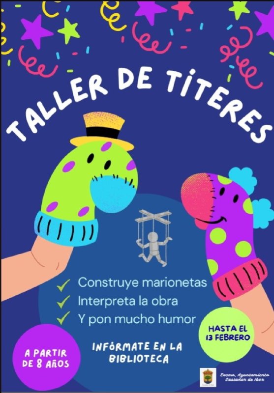 Taller de Títeres en Castañar de Ibor