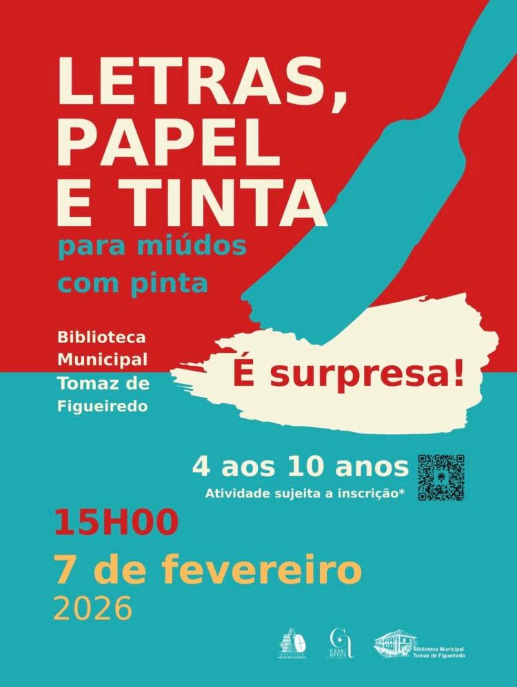 Letras, papel e tinta, para miúdos com pinta! Dos 4 aos 10 anos