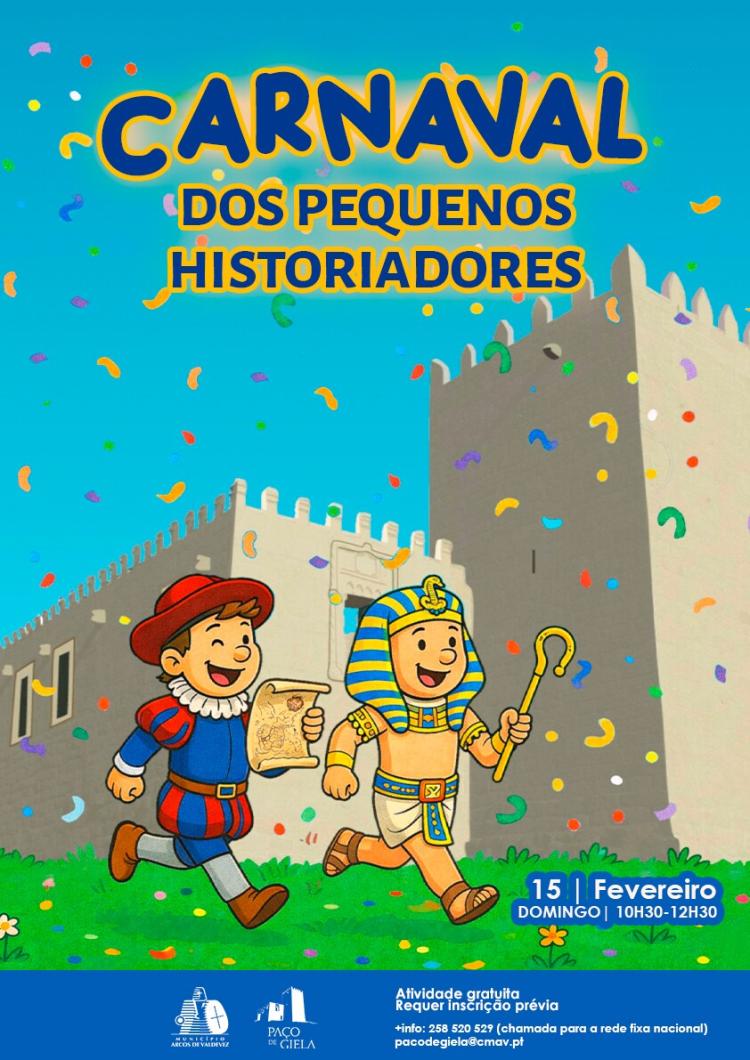 Carnaval dos pequenos historiadores