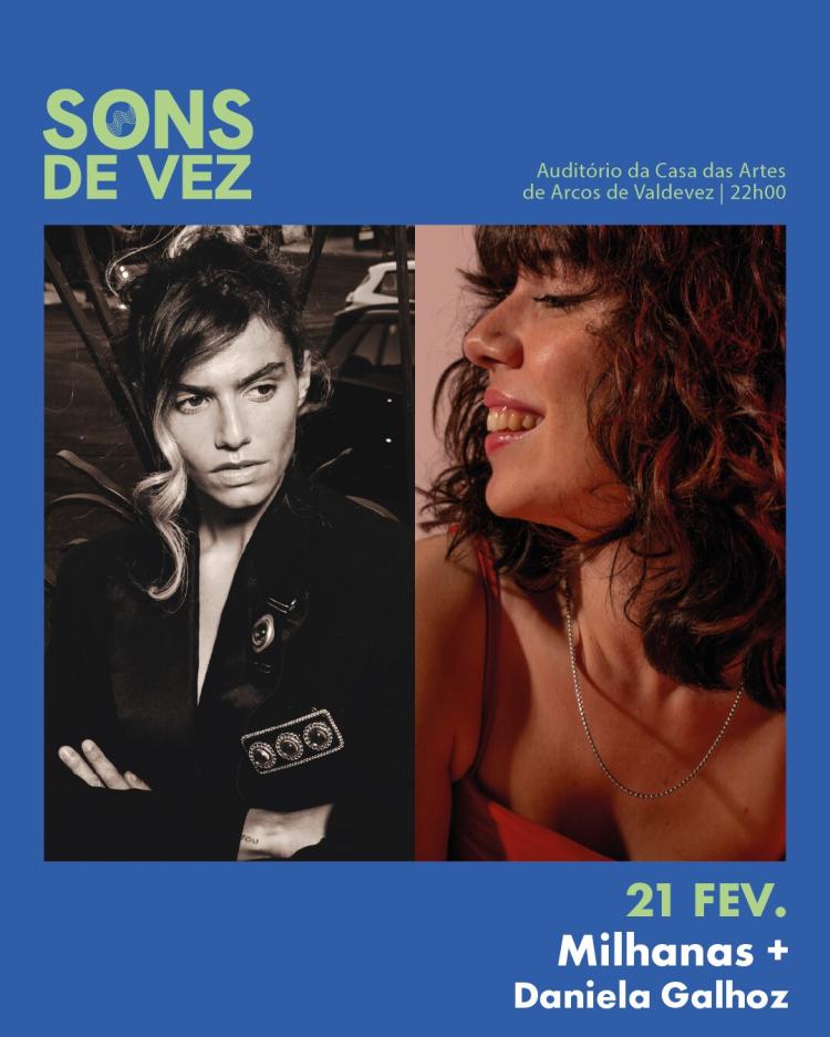 Sons de vez - Milhanas + Daniela Galhoz