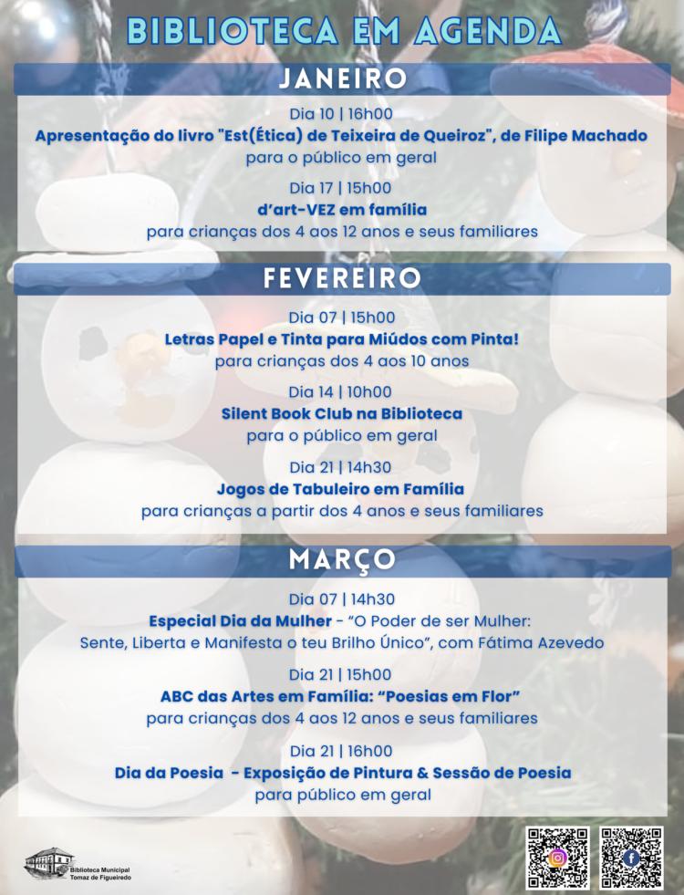 Biblioteca em Agenda