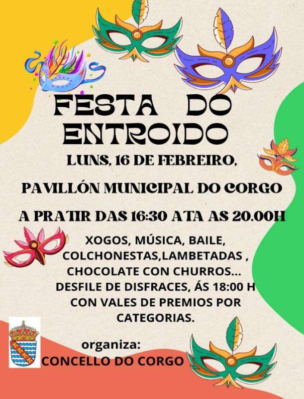 Festa do Entroido 2026 no Corgo