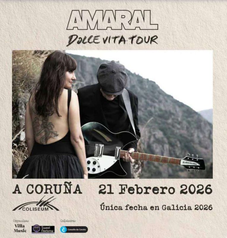 Concierto de Amaral en A Coruña