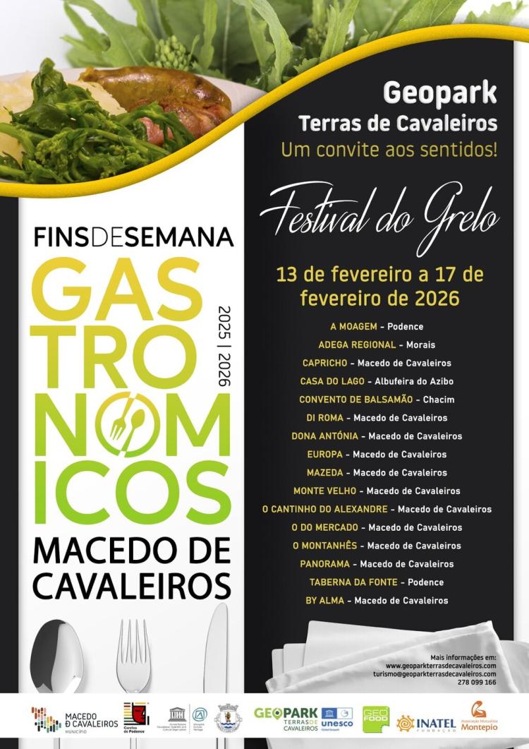 Fim-de-semana gastronómico: Festival do Grelo