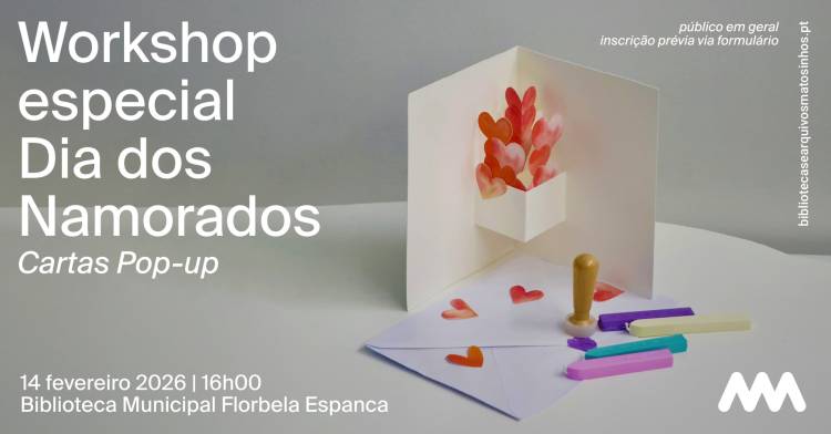 Workshop Especial Dia dos Namorados| Cartas Pop-up como Expressão Poética 