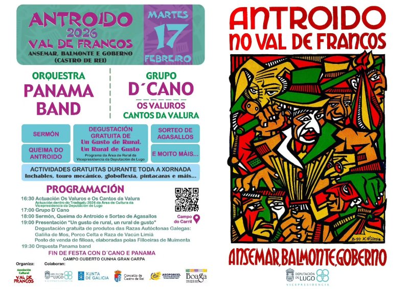 Antroido 2026 Val de Francos