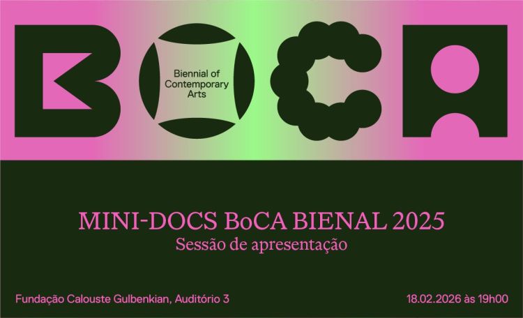 Apresentação & Visionamento dos Mini-Documentários BoCA Bienal 2025