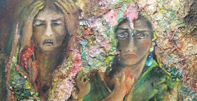 Exposição 'O Choro dos Inocentes' de Rosa Amaral