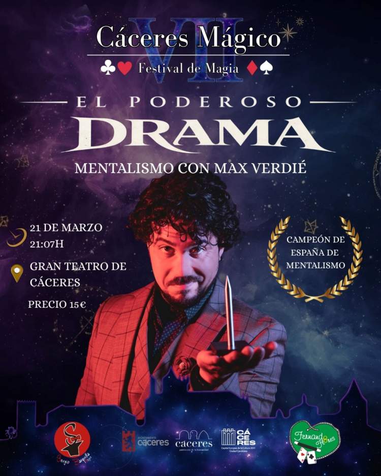 EL PODEROSO DRAMA, Espectáculo de Mentalismo
