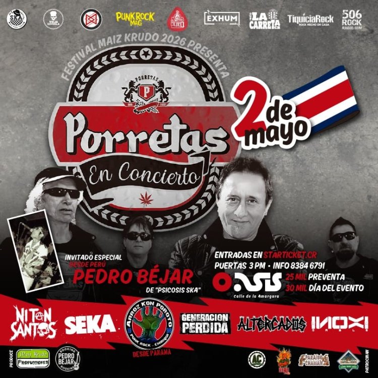 Porretas en Costa Rica