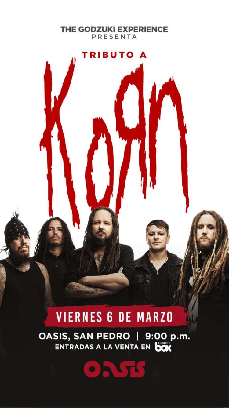 ⁠Tributo a Korn 2026