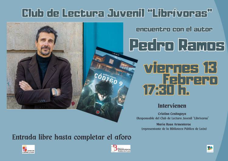 Encuentro con el autor Pedro Ramos
