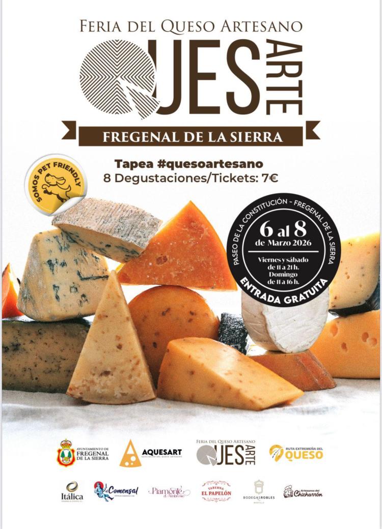 Feria del queso artesano `QuesArte´ 2026 | Fregenal de la Sierra