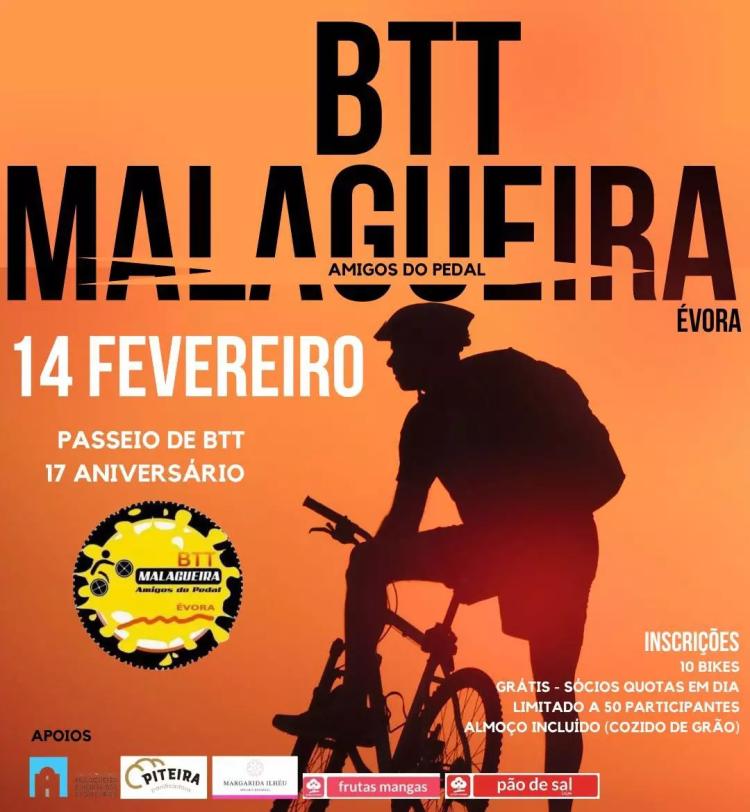 Passeio BTT Malagueira | 17º aniversário do clube
