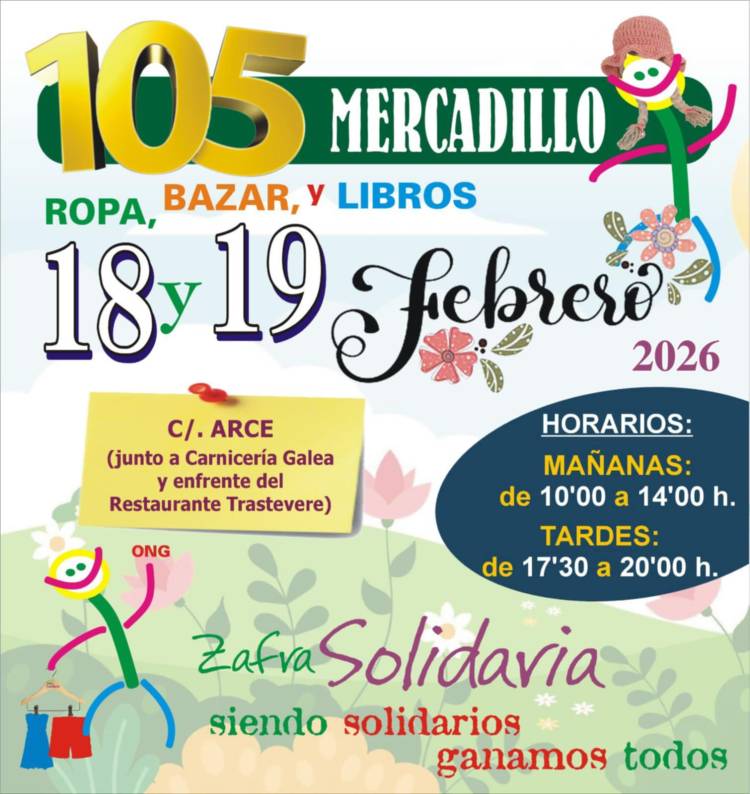 105 Mercadillo de Ropa, Bazar y Libros