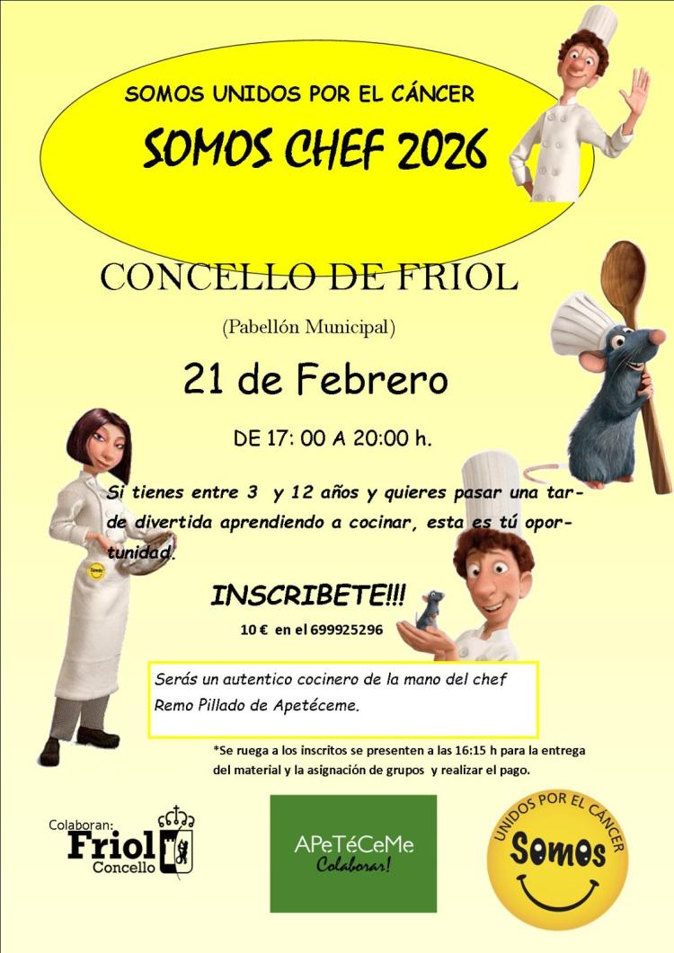 TALLER DE COCINA SOMOS CHEF