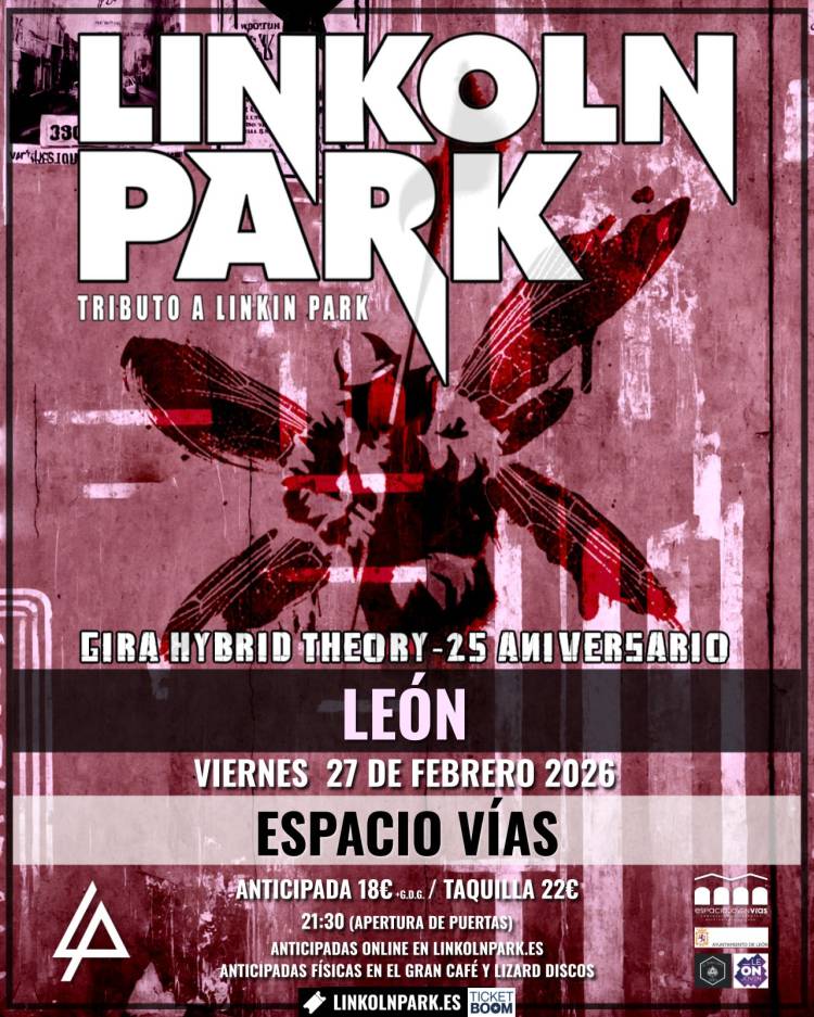 Linkoln Park (Tributo a Linkin Park) en LEÓN 2026