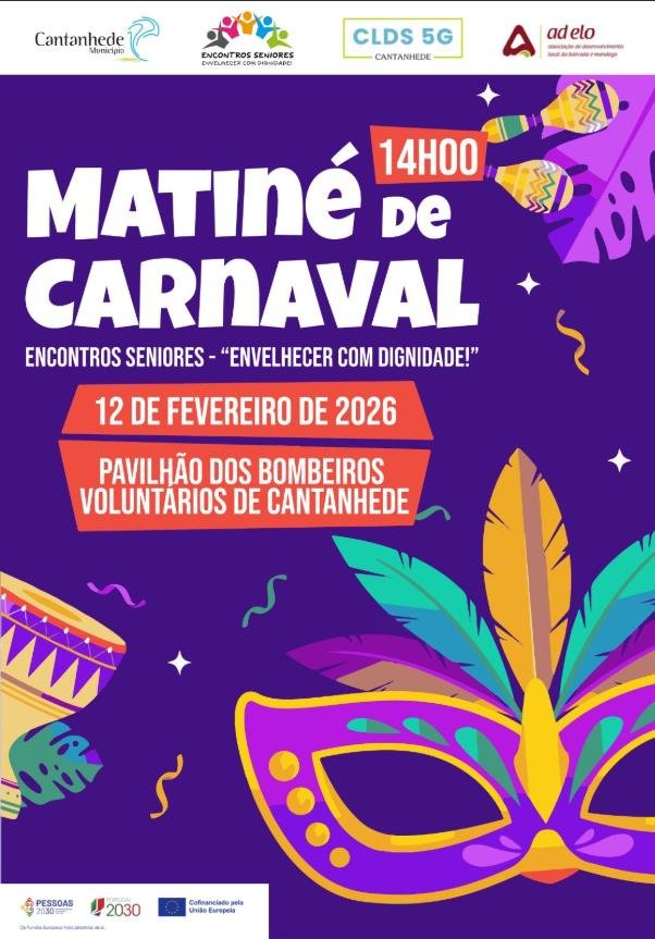 Encontros Seniores 'Envelhecer com dignidade' - Matiné de Carnaval