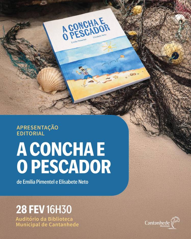Apresentação do livro 'A concha e o pescador', de Emília Pimentel