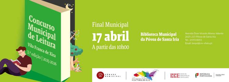 3.ª edição do Concurso Municipal de Leitura