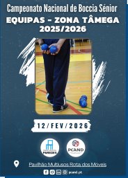 Campeonato Nacional de Boccia Sénior - Equipas - Zona Tâmega