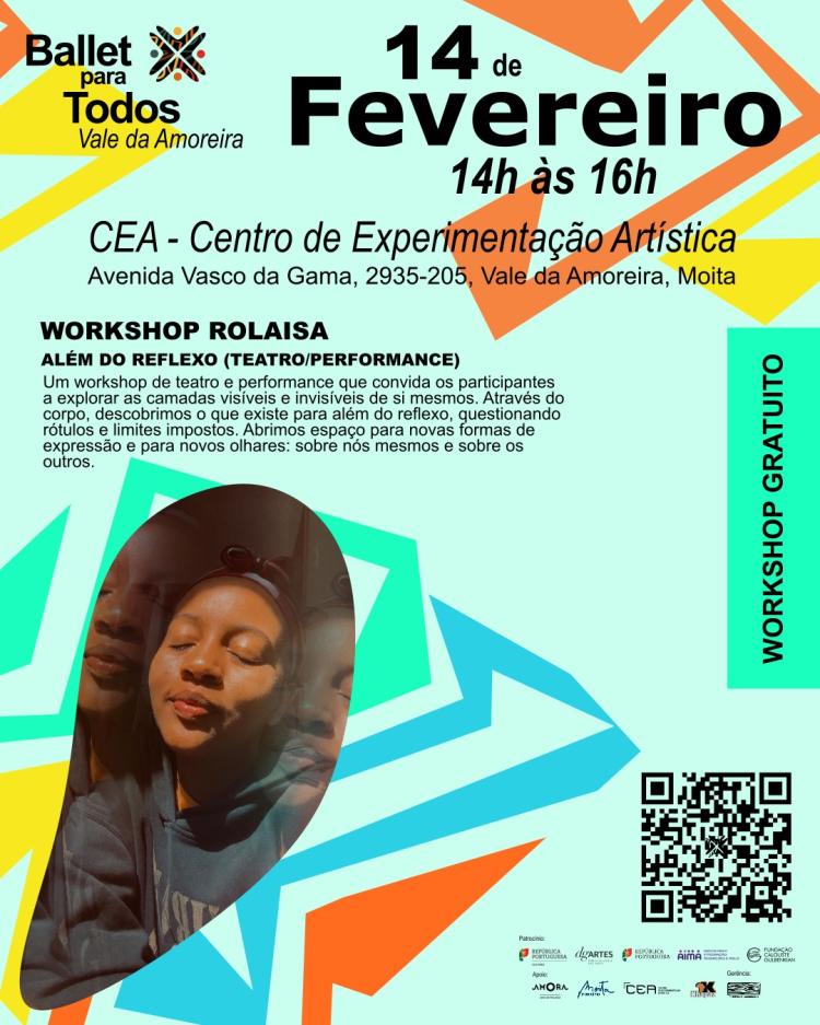 Workshop de Teatro/Performance 'Além do Reflexo'