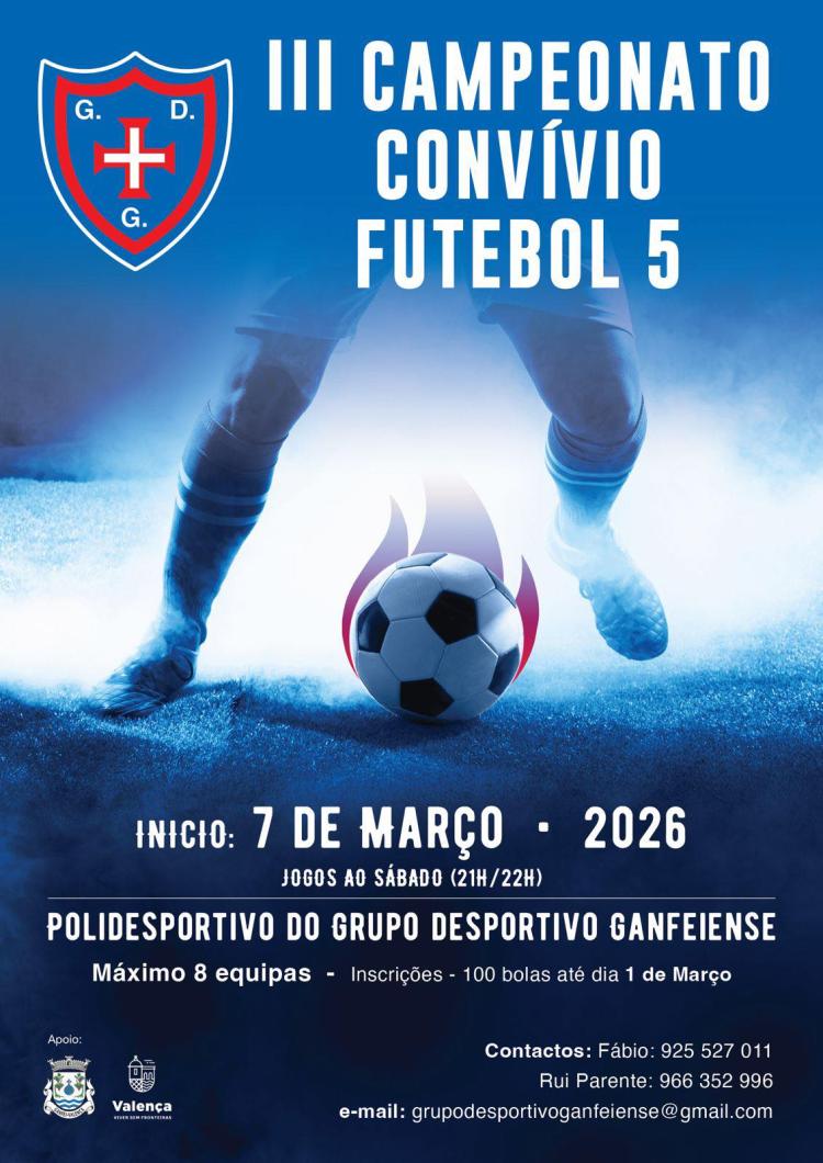IIIº Campeonato Convívio de Futebol de 5 de Ganfei