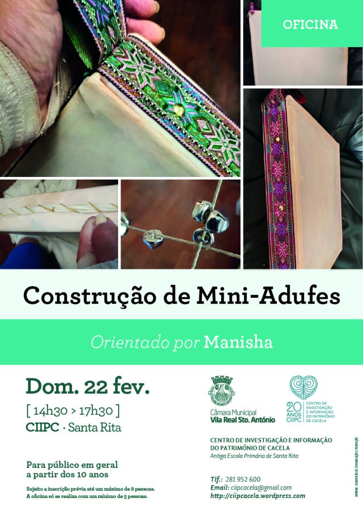 Oficina «Construção de Mini-Adufes»