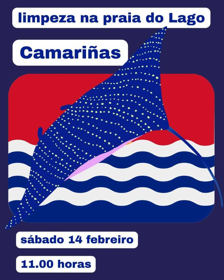 Chamamento para limpeza na Praia do Lago 2026 en Camariñas