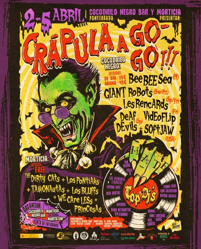 Crápula a Go Go 2026