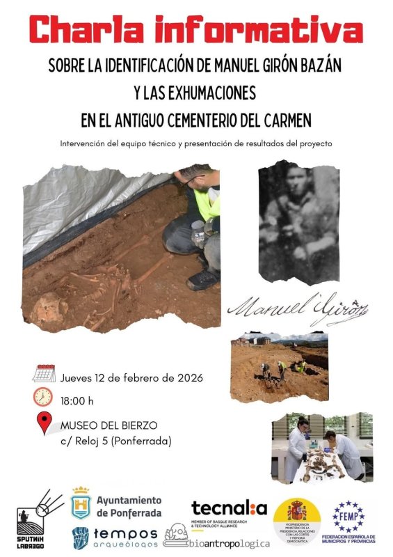 Charla sobre Identificación y Exhumaciones en Ponferrada