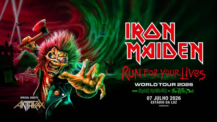 IRON MAIDEN | RUN FOR YOUR LIVES 2026 | LISBOA